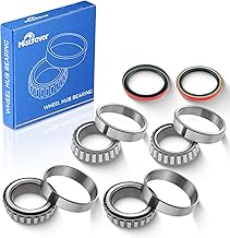 Maxfavor 6PCS Front Wheel Bearing and Seal Kit Replacement for Chevrolet C1500 Suburban C1500 Express 1500 C2500 Suburban/GMC Savana 1500 2500 C2500 Suburban R1500 Suburban 1988-2002