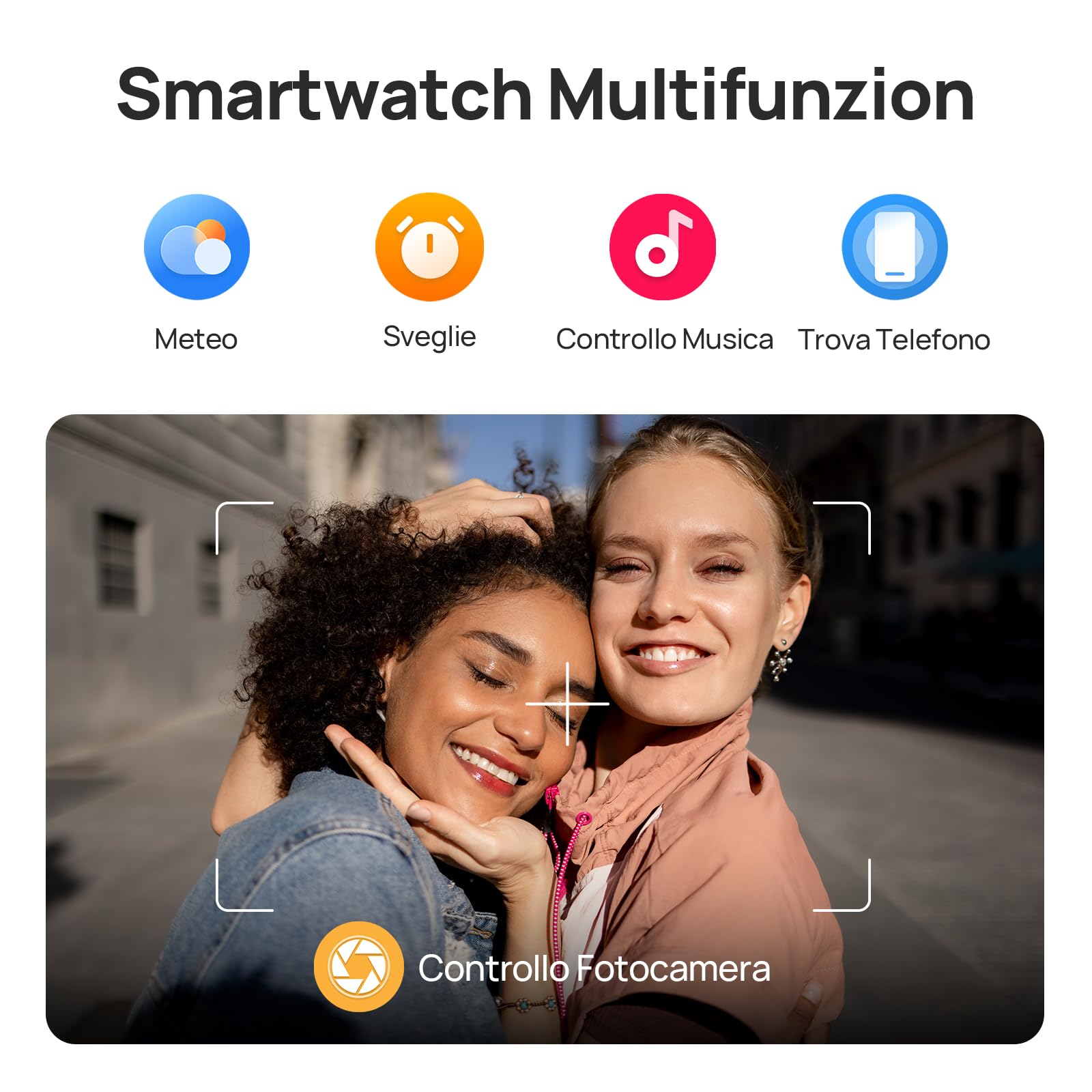 Mibro T2 Smartwatch Uomo Donna, 1.75" AMOLED, Chiamate Bluetooth, GPS, Blu | Smartwatch per Corsa/Trekking/Palestra, Monitoraggio Fitness, Sonno & Battito, 100+ Sportive, per Android/iOS