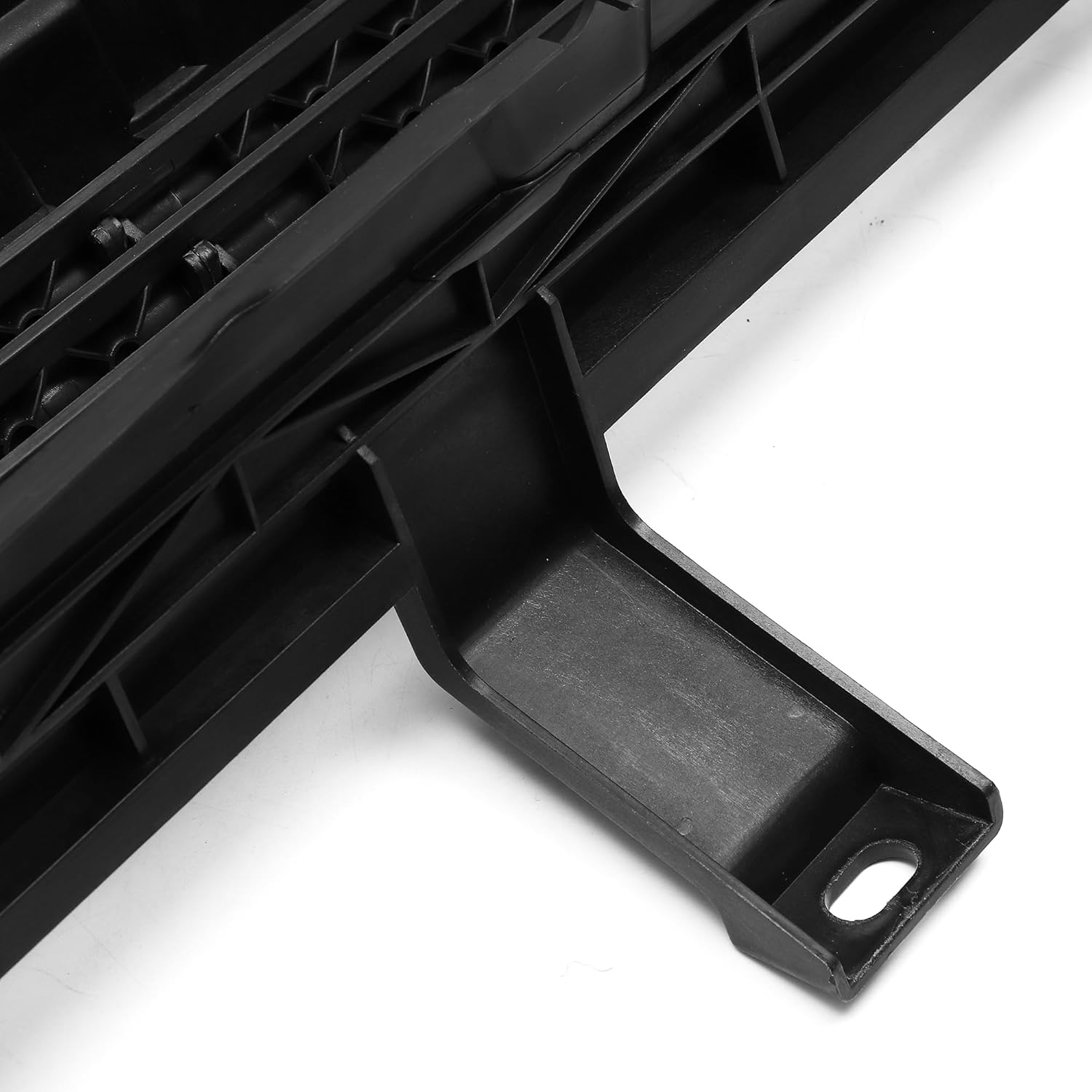 X AUTOHAUX Front Air Shutter Assembly Hood Bumper Grille Grill for Nissan Sentra 2020 2021 Front Air Shutter Assembly Bumper Kidney Grille Grill without Motor Black