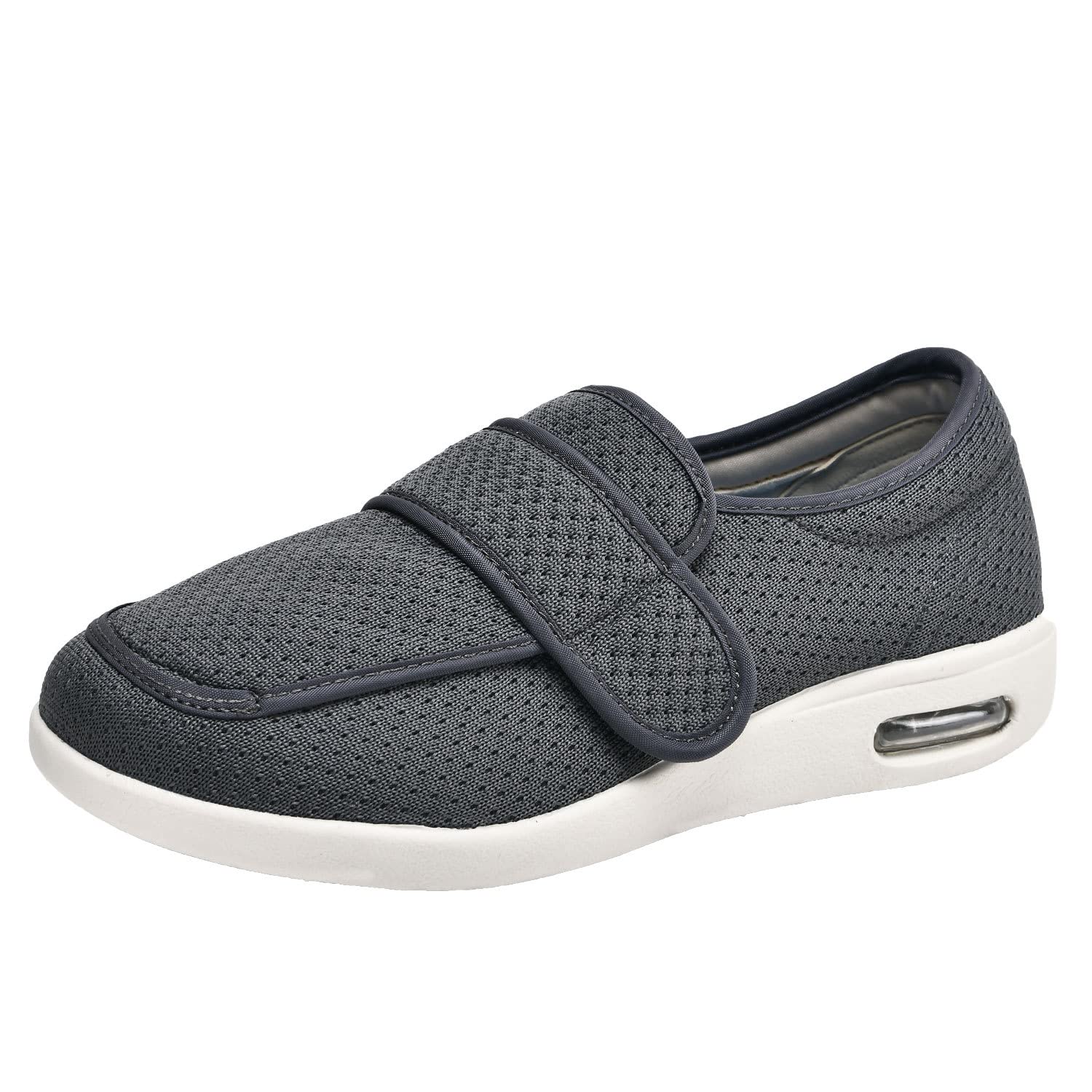 Zapatos para Diabéticos Zapatos Ortopédicos Ajustables Zapatos para Caminar De Ajuste Extra Ancho Zapatillas Ortopédicas Zapatos Antideslizantes Fáciles De Poner Zapatos Transpirables