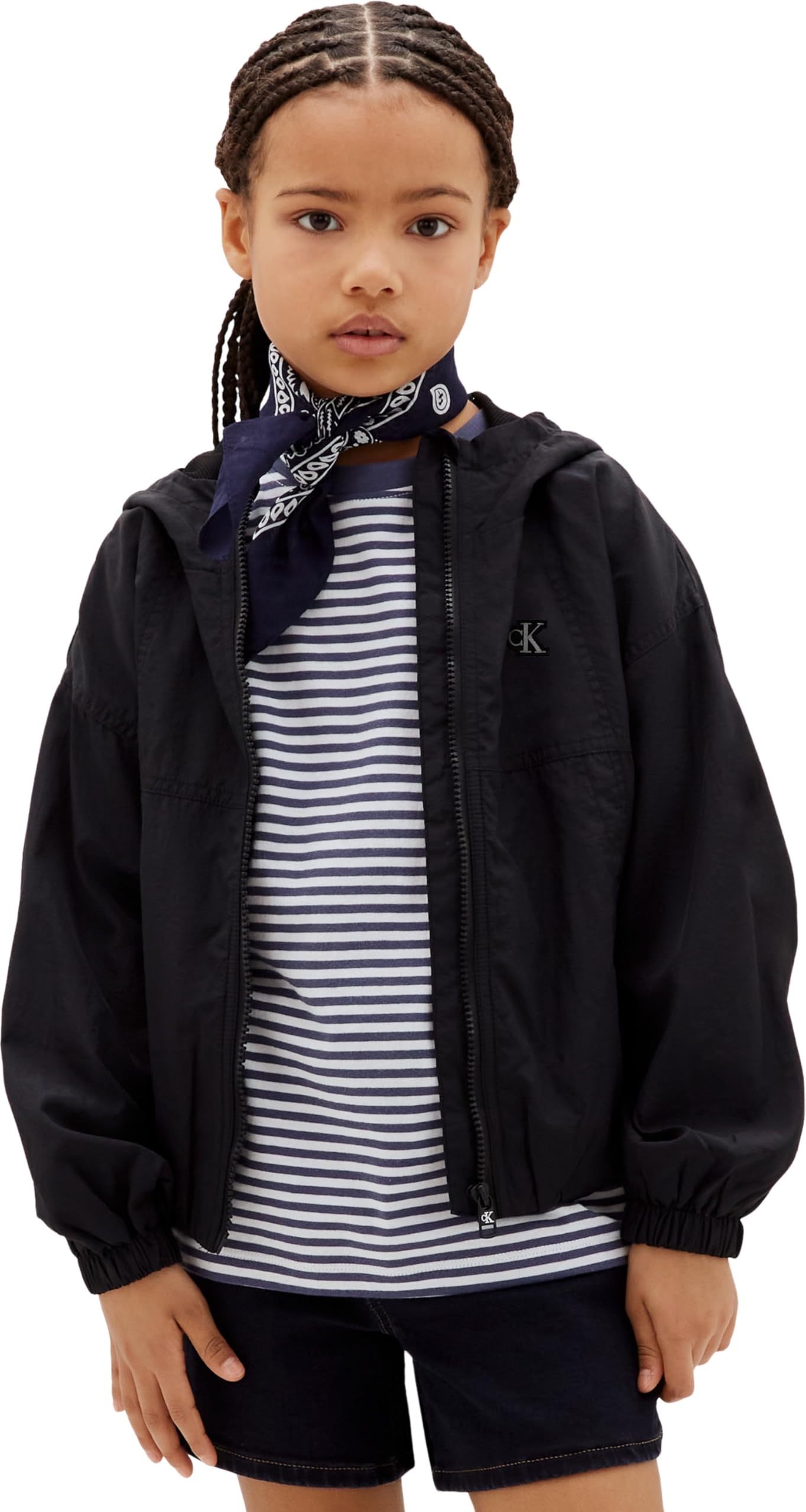 Calvin Klein Giacca a Vento Bambine e Ragazze
