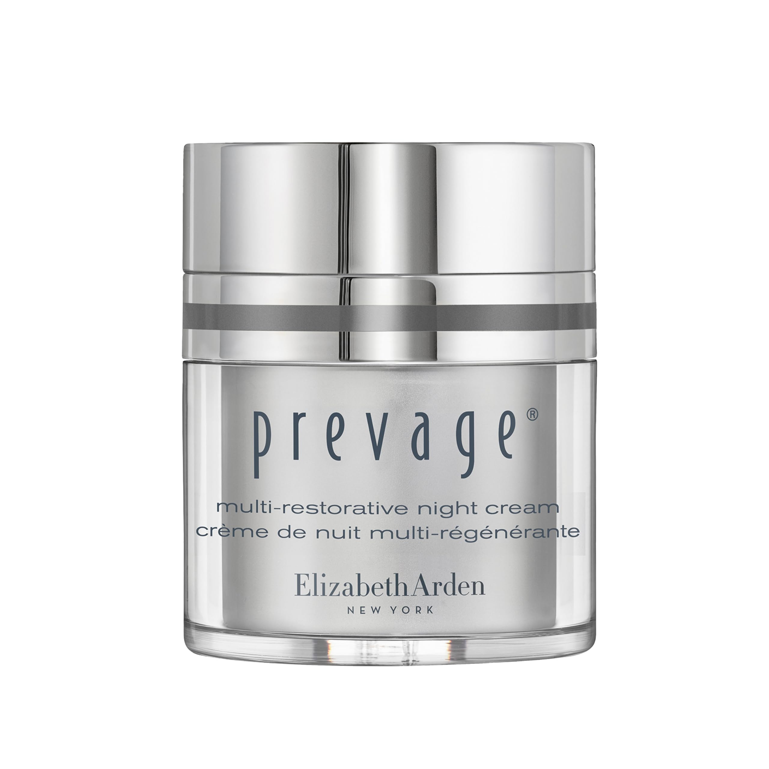 Elizabeth Arden PREVAGE Multi-Restorative Night Face Cream with Idebenone & Bio-Rhythm Recovery Complex, Moisturizer for Smoother, Firmer Skin, 1.7 oz