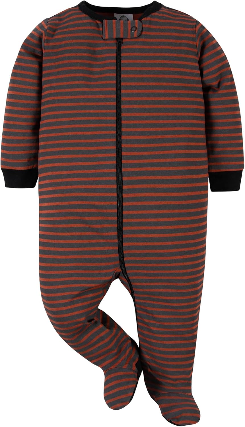 Gerber baby-boys 4 Pack Sleep 'N Play Footie