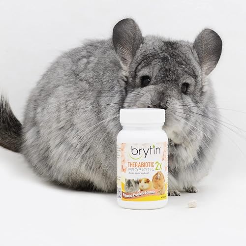Miniatura 2 de TheraBiotic 2X Probiotic - Suplemento de apoyo microbiano - 60 tabletas - Conejos, chinchillas, mascotas especiales