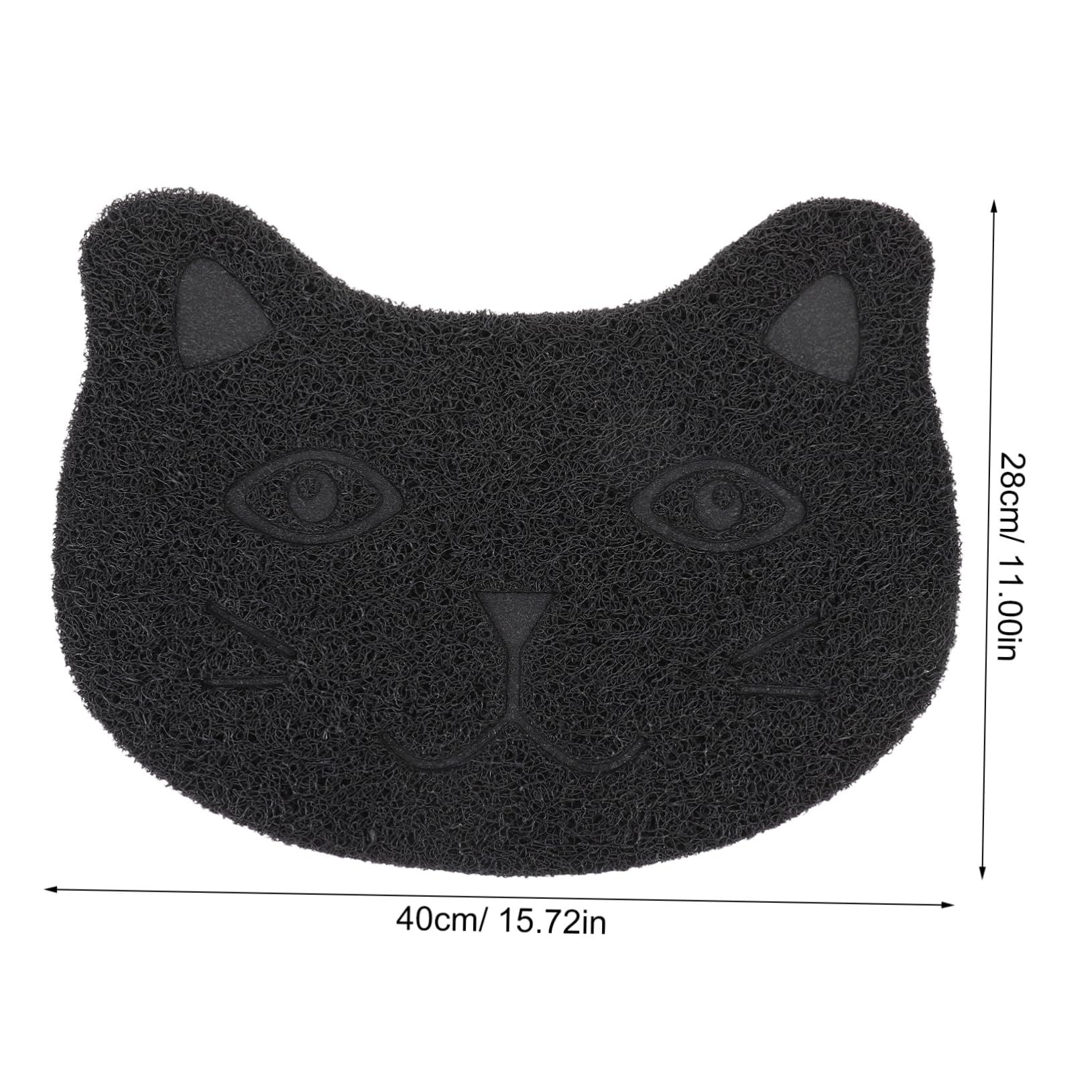 DOITOOL Pet Litter Mat 10 pcs Cushions Pads Plastic Household Litter Design Cat Non-Slip Head Pet Indoor Mats Pet Pad