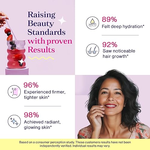 Miniatura 5 de Fuel Polvo de péptidos de colágeno múltiple 0.71 onzas de colágeno hidrolizado I, II, III, V y X para el cabello, la piel, las uñas y las