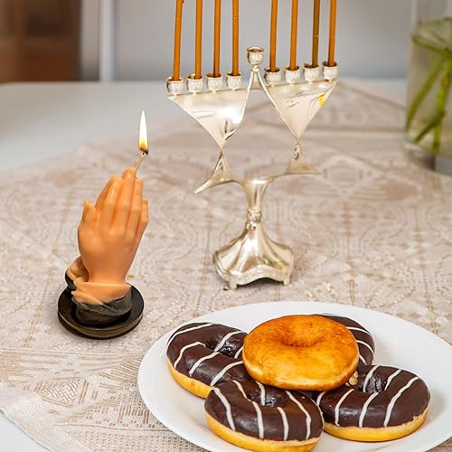 Vista 13 de 2 moldes de silicona para velas de Halloween, bricolaje 3D de calabaza malvada, molde de cera para hacer velas de yeso, adorno de resina, jabón, 2