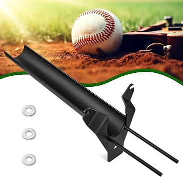 Extended Pitching Machine Chute Compatible with Hack Attack Pitching Machine, Chute Attachment for Baseball Swing Training, Improve Timing for Batters