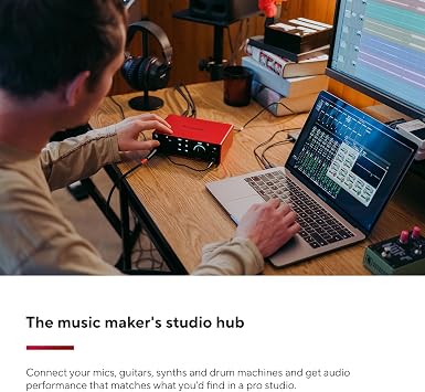 Focusrite / Scarlett 4i4 gen4 4In/4Out USB Audio Interface