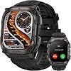 KOSPET Tank M4 Smart Watch for Men, Full Stainless Steel, GPS & Offline Maps, 10ATM Waterproof 45m Freediving, 50-Day Battery, Bluetooth Calls, 247 Heart Rate and Sleep Monitor, for Android & iOS