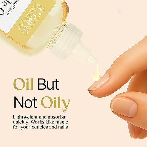 Miniatura 36 de C CARE Aceite de cutícula de almendras dulces para uñas – Repara cutículas durante la noche – Hidrata y fortalece las uñas y cutículas – Gotero