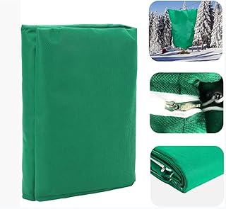 Heavy-Duty Plant Cover with Zipper, Frost Protection Windproof Waterproof Reusable Garden Blanket, Winter Plant Frost Protection Covers for Shrubs, Trees & Outdoor Plants