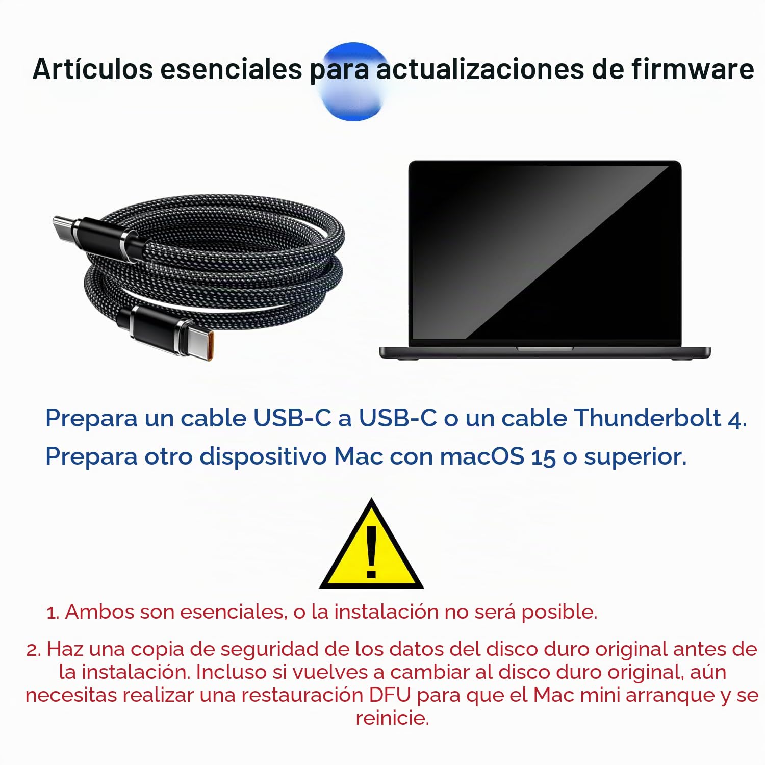 Dogfish 1TB SSD para Mac Mini M4 Disco Interno Velocidad de hasta 3300 MB/s Ampliación Actualización de Disco Duro Reemplazo de Almacenamiento