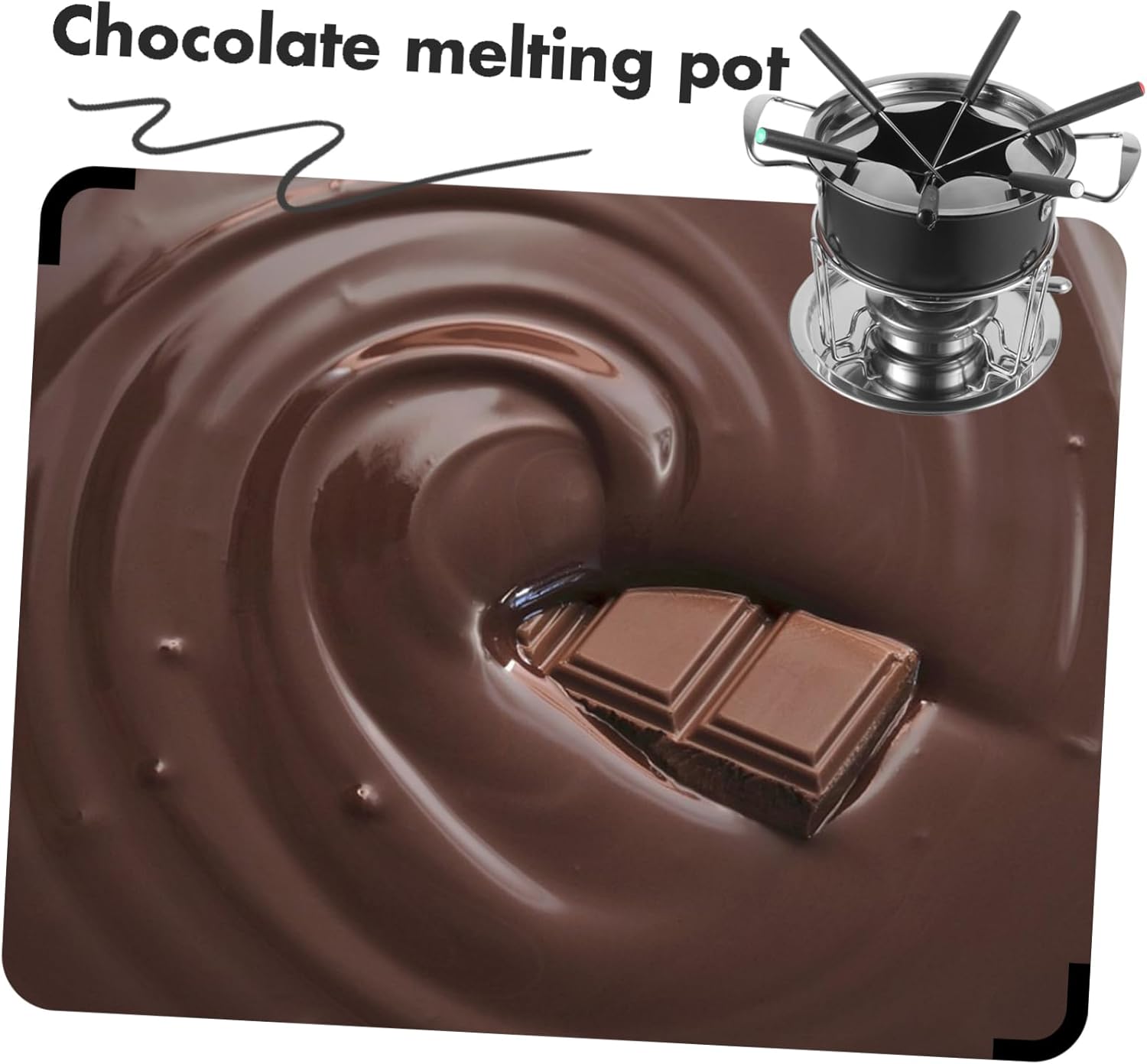 Multi-purpose Chocolate Melting Pot Pot Tempering Machine Machine Warmer Melting Safe for Home Kitchen Restaurant