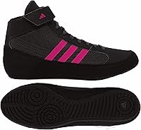 Vista 37 de adidas Zapatos de lucha HVC para hombre Negro/Blanco