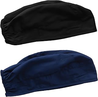 Cherokee Men and Women Scrub Cap with Adjustable Elastic Tie-Back Lightweight, Breathable No-Slip Unisex Surgical Cap - 2506