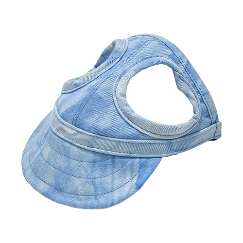 pofluany Capucha de protección solar para perros, gorra de béisbol para perros