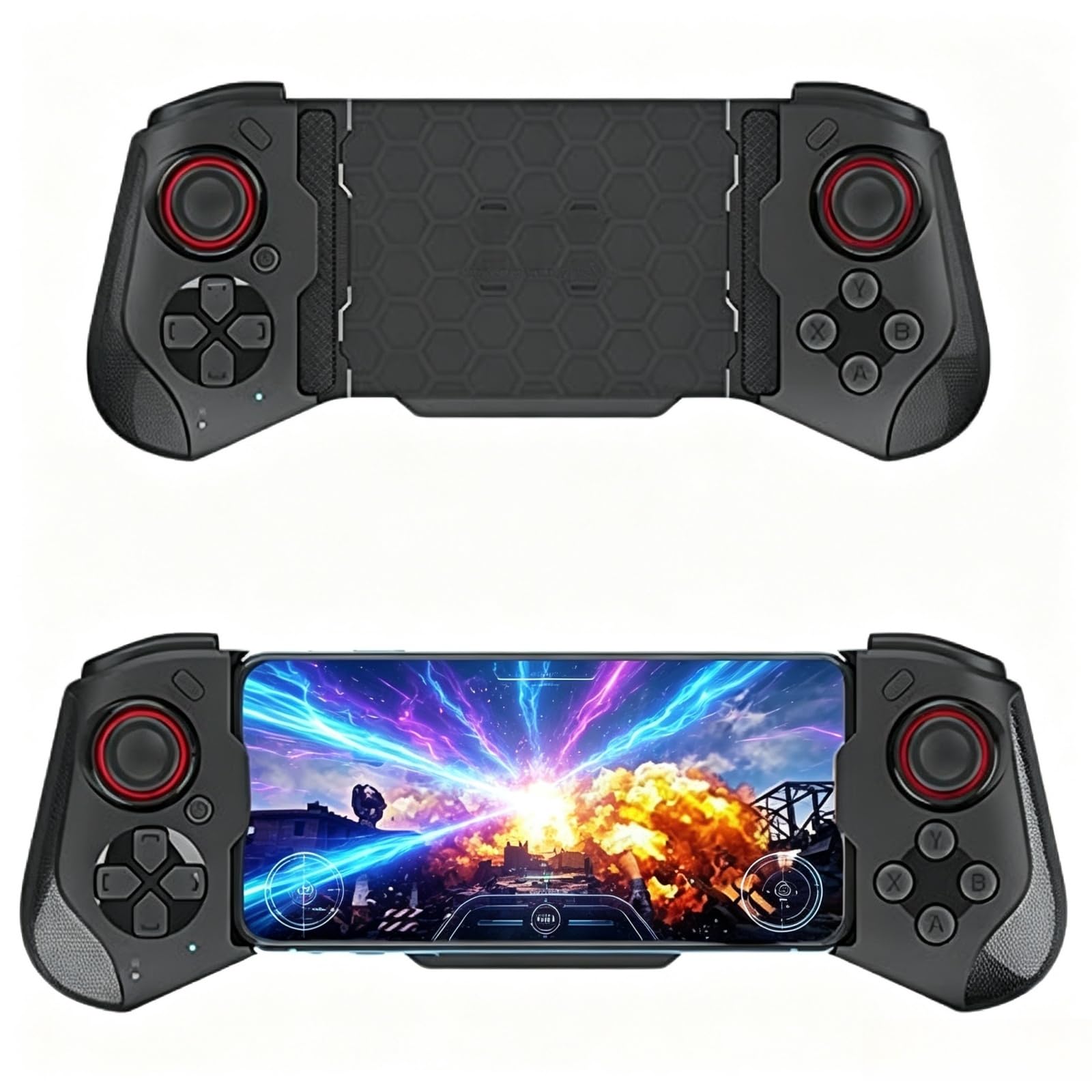 Controlador de Juegos Móvil Inalámbrico, Compatible con IOS y Android, Pc