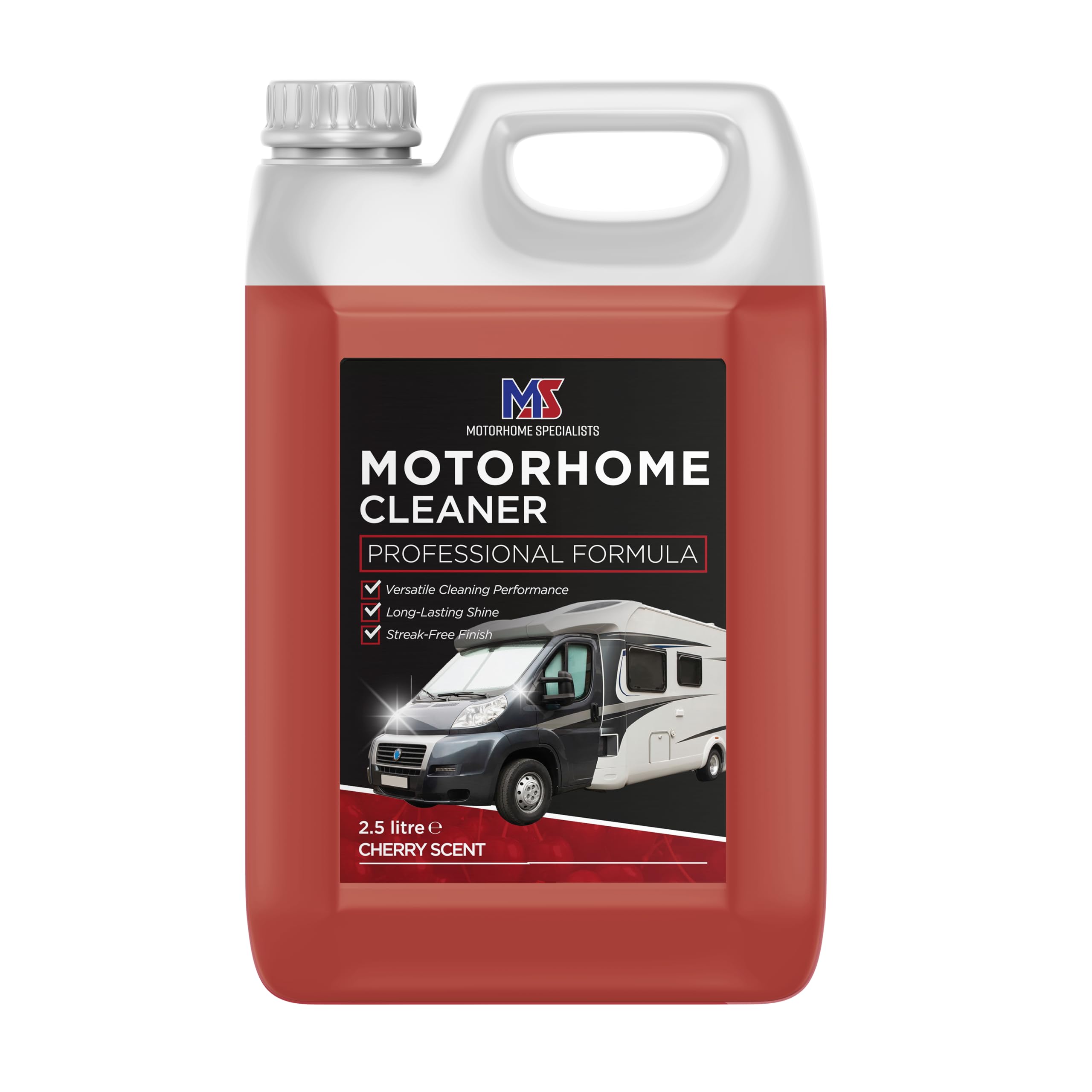 Motorhome Specialists - Motorhome Cleaner 2.5L - Professional Exterior Surface Cleaner for Motorhomes, Caravans & Campervans - Removes Dirt, Grime, Traffic Film, Algae & Stains
