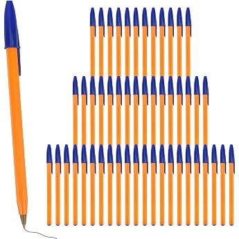 20/50 Piece Ballpoint Pen Set - Your Perfect Everyday Writing Solution 50 Blue