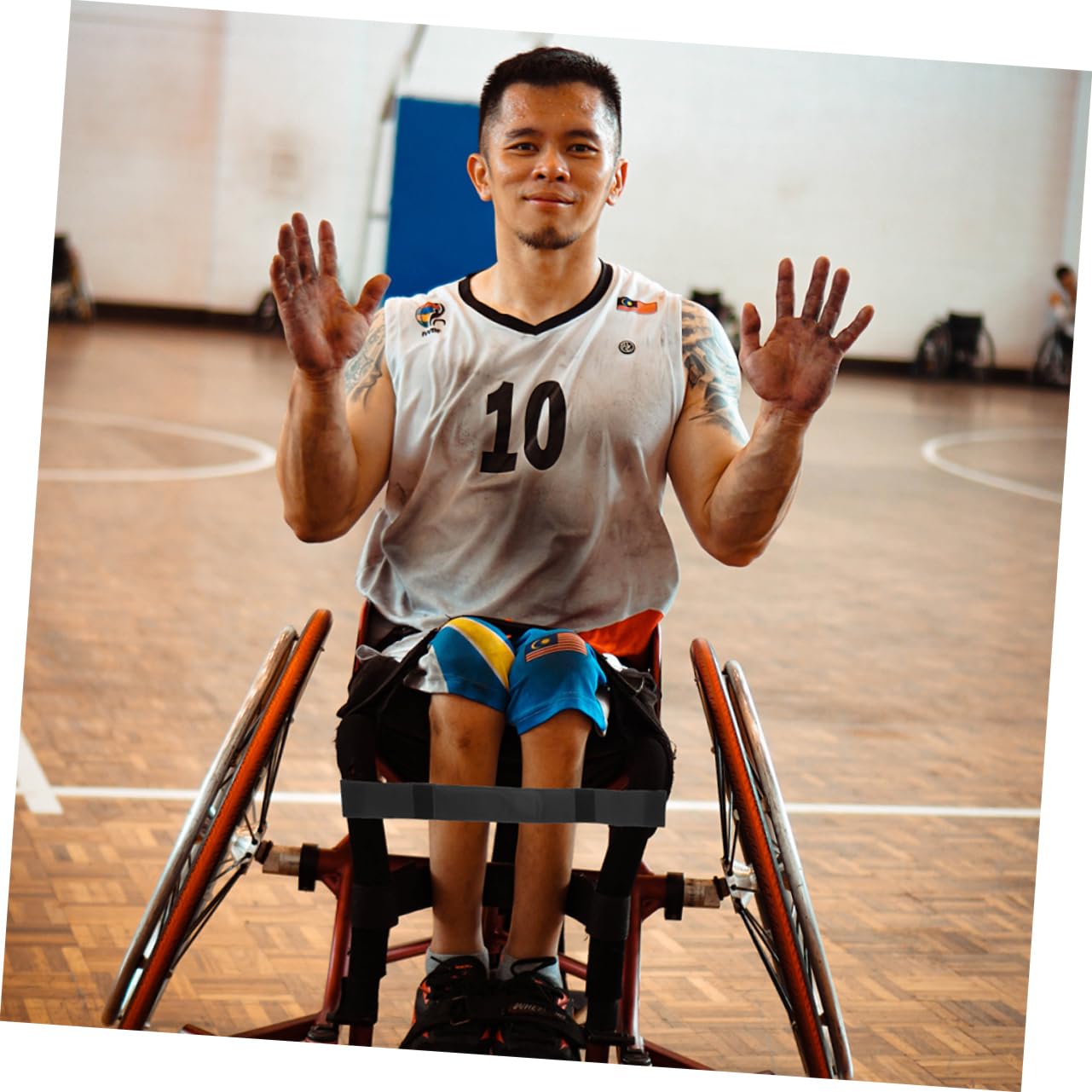 HAWILLOSCH 4pcs Wheelchair Straps Wheelchair Leg Belt Foot Guard Straps for Elderly Adults Legband Calf Support Rehabilitation Accessories Random Style