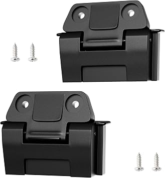 Replacement Hinges Compatible with Igloo BMX 25, 52, 72 Qt Coolers Cooler Hinges with Screws, Fits BMX Cooler Latch Parts-2 Pack