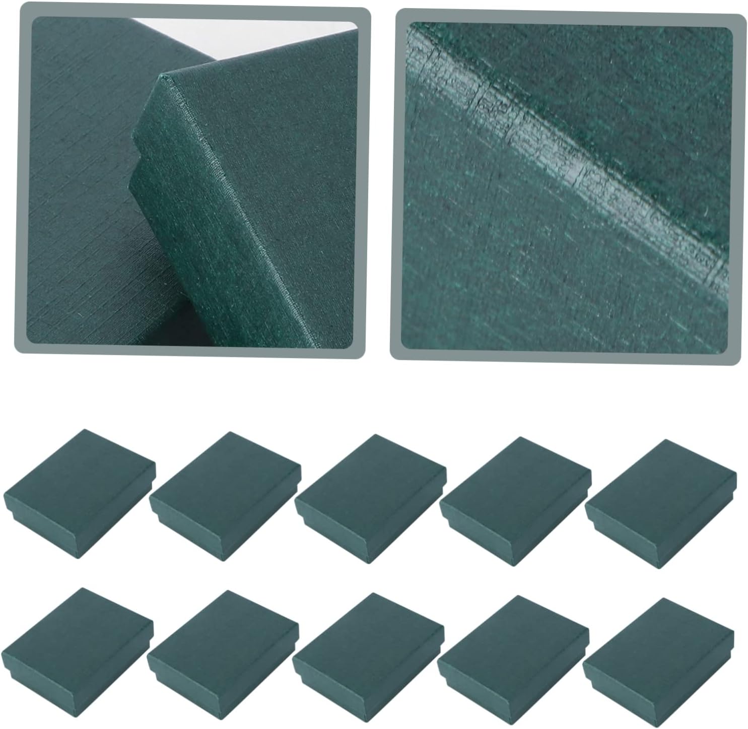 PRETYZOOM 10pcs Stylish Necklace Earring Organizer Box Cardboard Sponge Fashionable Jewelry Storage Cases image 5