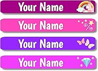 Vista 14 de Lovable Labels - 120 Etiquetas infantiles personalizadas, impermeables, aptas para lavavajillas, se pegan y despegan, son ideales