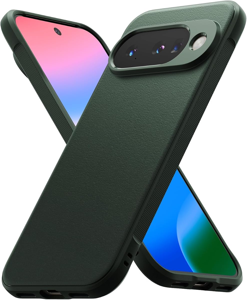 Onyx for Google Pixel 10 Case [Feels Good in The Hand] Oil & Dirt Resistant, Enhanced Camera Lens Protection, Comfortable Grip, Non-Slip, Lightweight Cover - Dark Green