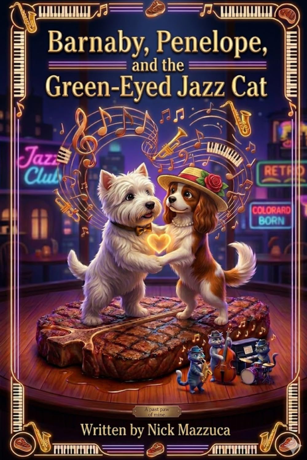 Barnaby, Penelope, and the Green-Eyed Jazz Cat