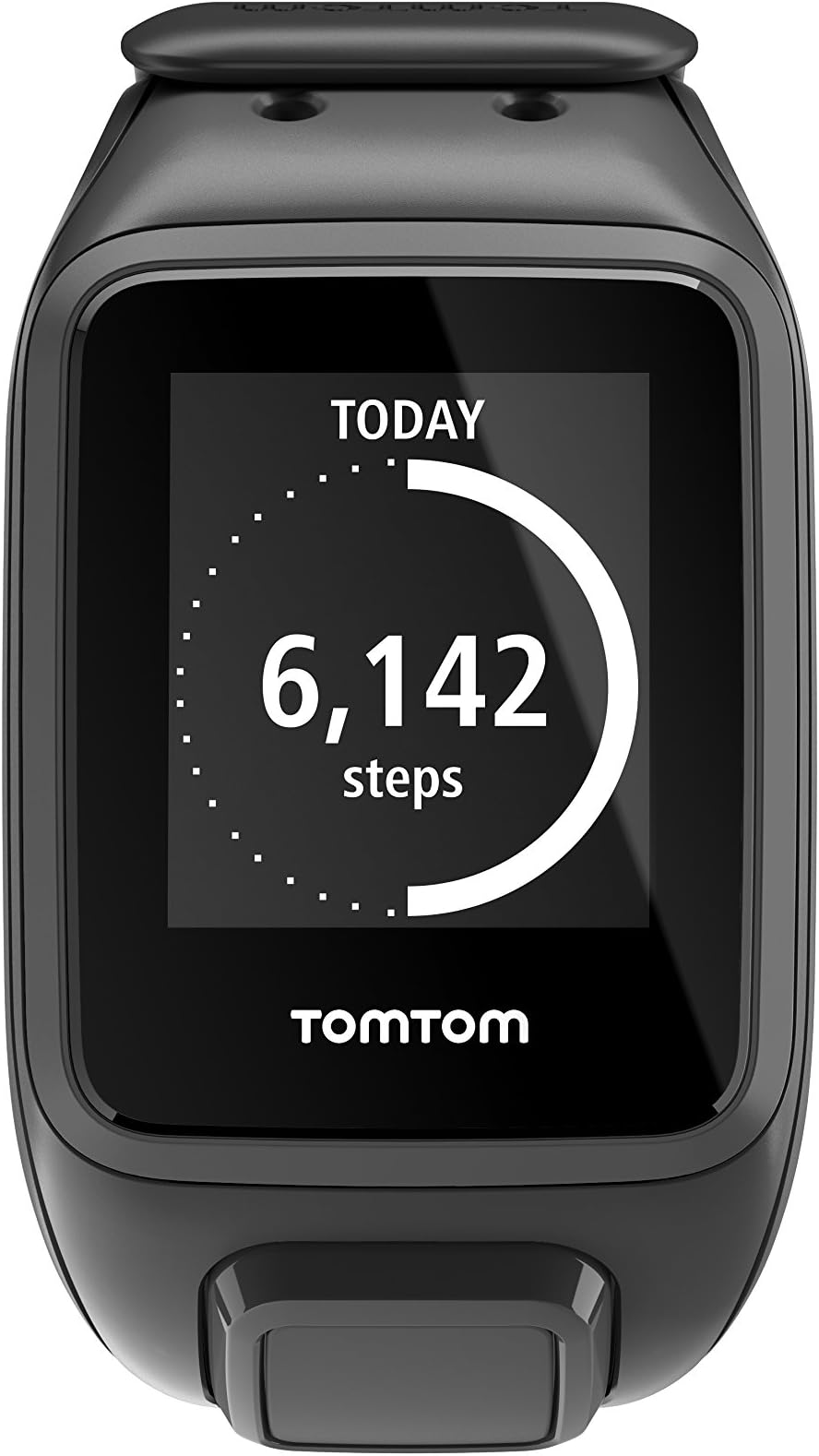 TomTom Spark GPS Multi-Sport Fitness Watch with Music and Heart Monitor, Large Strap - Black
