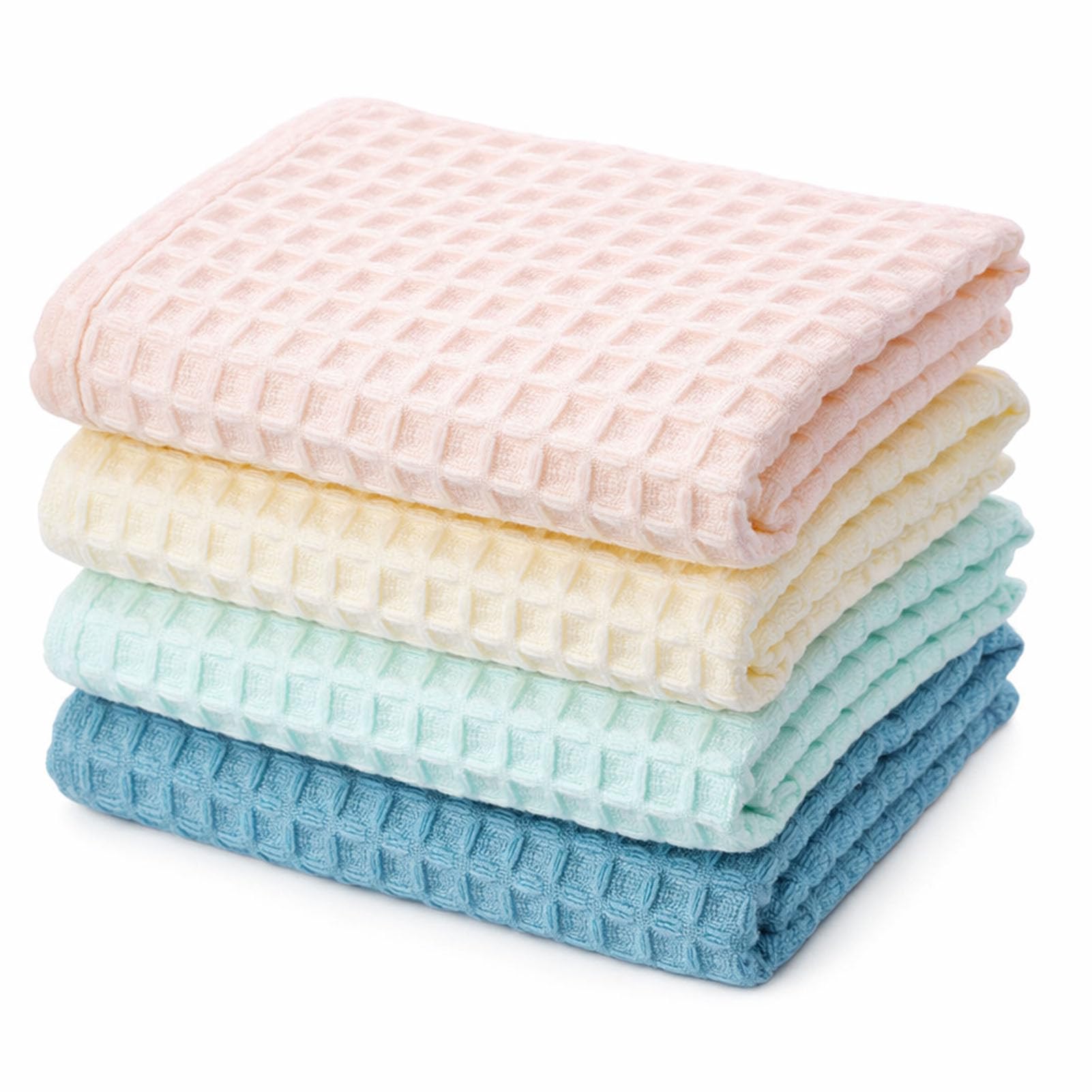 Paños de cocina absorbentes de algodón que eliminan la humedad sin dejar pelusas