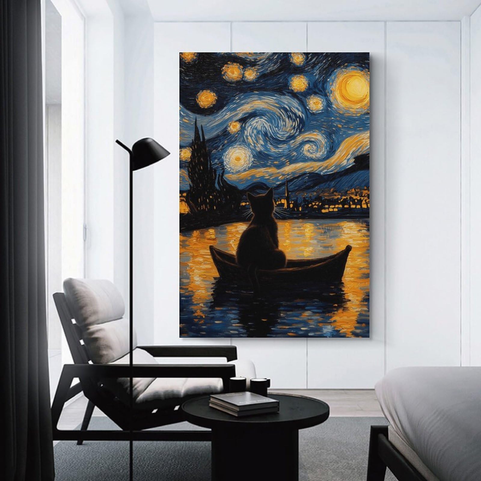 Junmoney Style-5-1 Canvas Art Print Bb0eb47fff79b92cc0406d9e03503280, 16X24inch(40X60cm), For Contemporary Homes, Apartments Or Offices, Decorative Canvas Decor For Home Updates