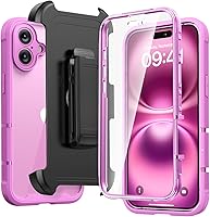 Vista 146 de Diaclara Funda diseñada para iPhone 14 Pro Max de 6.7 pulgadas, funda de teléfono resistente de cuerpo completo con protector de pantalla
