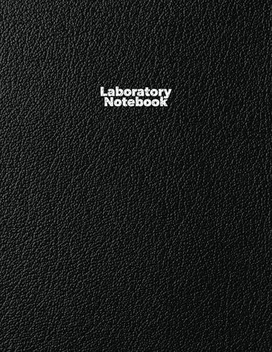 Laboratory Notebook: Paperback notebook for Students and Researchers - 142 Pages (numbered) - 4 x 4 Quad Graph Paper | Black