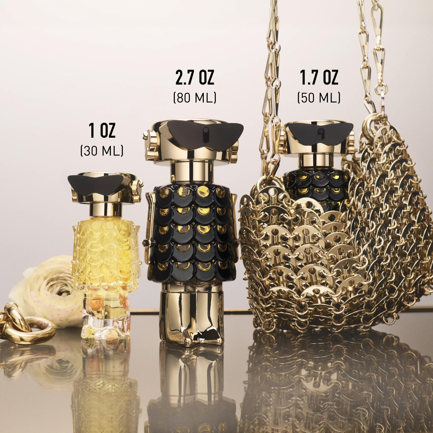 Amazon.com : Rabanne Fame Parfum for Women - Intense Chypre Woody