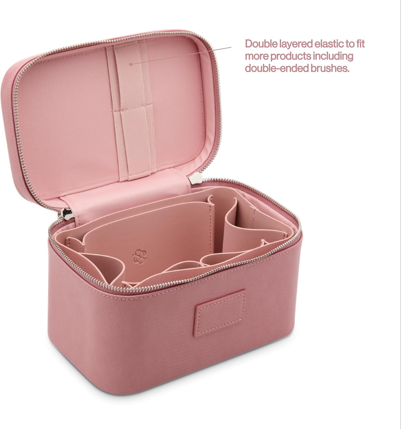 ETOILE - Mini Vanity Case Crush - Stylish Travel Makeup Bag Organizer With Removable Dividers