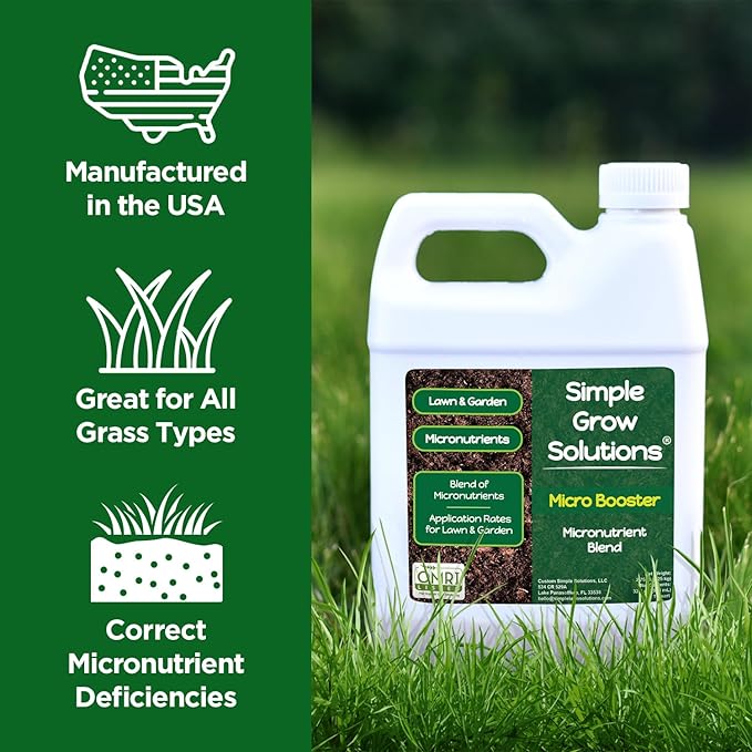 Refuerzo de Micronutrientes Orgánico para Césped y Jardín - Simple Grow Solutions (946 ml) miniatura 4