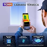 Vista 2 de TOPDON TC001 Cámara térmica para Android, Super IR 512x384 de alta resolución, cámara de imágenes térmicas, cámara termográfica - precisión