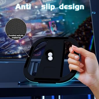 Vertical Stand for PlayStation 5, PS5 Pro & Slim Console, Black