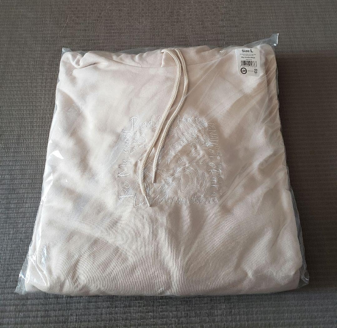 岩田剛典Ready? Big Hoodie/Beige  岩田剛典 パーカー 岩田剛典Ready? Big Hoodie/Beige 岩田剛典 パーカー Amazon.co