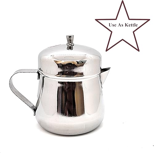 Miniatura 3 de KERAM Cafetera de filtro de café 2-3 tazasaccesorios de barra de café-filtros de café de acero inoxidable-gotero camping-senderismo reutilizable