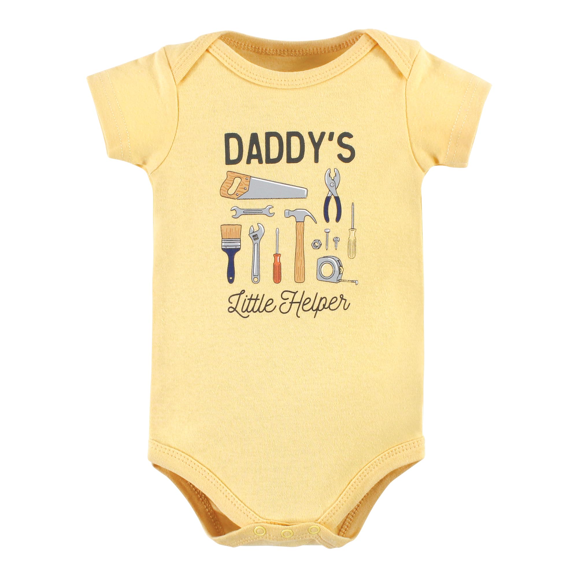 Hudson Baby Cotton Bodysuits 5-pack Conjunto de camisetas para bebés y niños pequeños Bebé-Niños