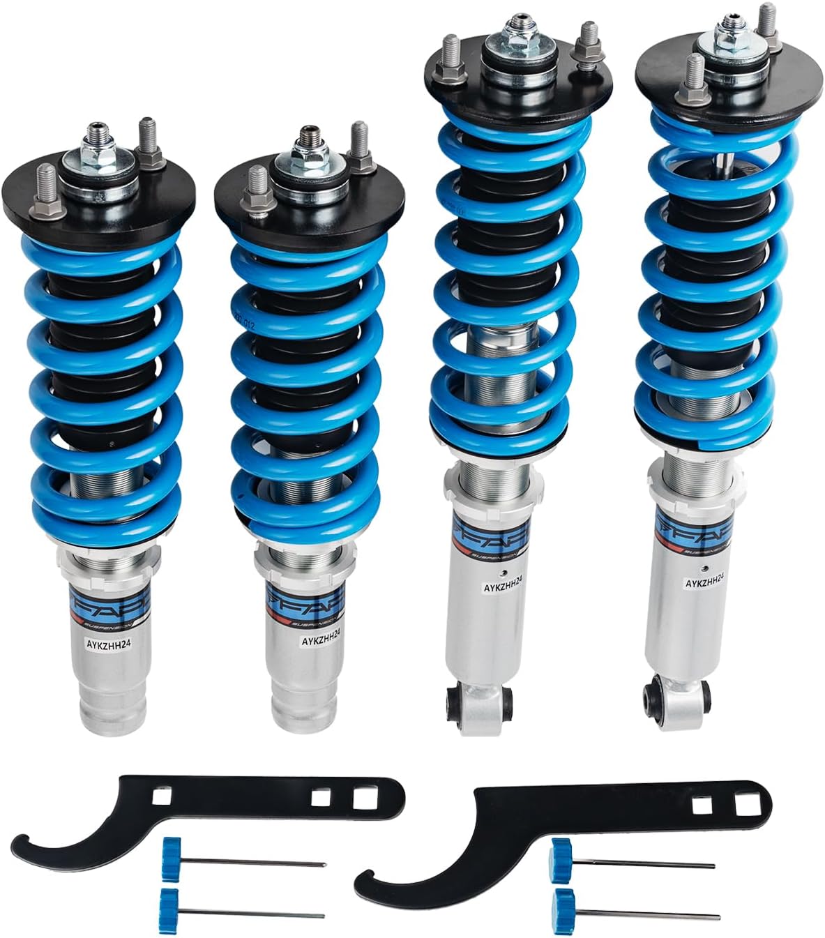 FAPO PS+ Coilovers for Honda CR-V (1996–2001) 16‑Level Adjustable Mono‑Tube Kit