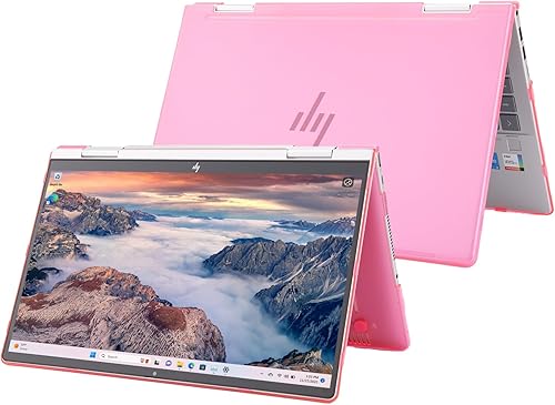 mCover Funda rígida solo compatible con computadoras portátiles HP Envy x360 de 14 pulgadas de 2023 a 2024 serie 14-ES0000 (no compatible con ningún