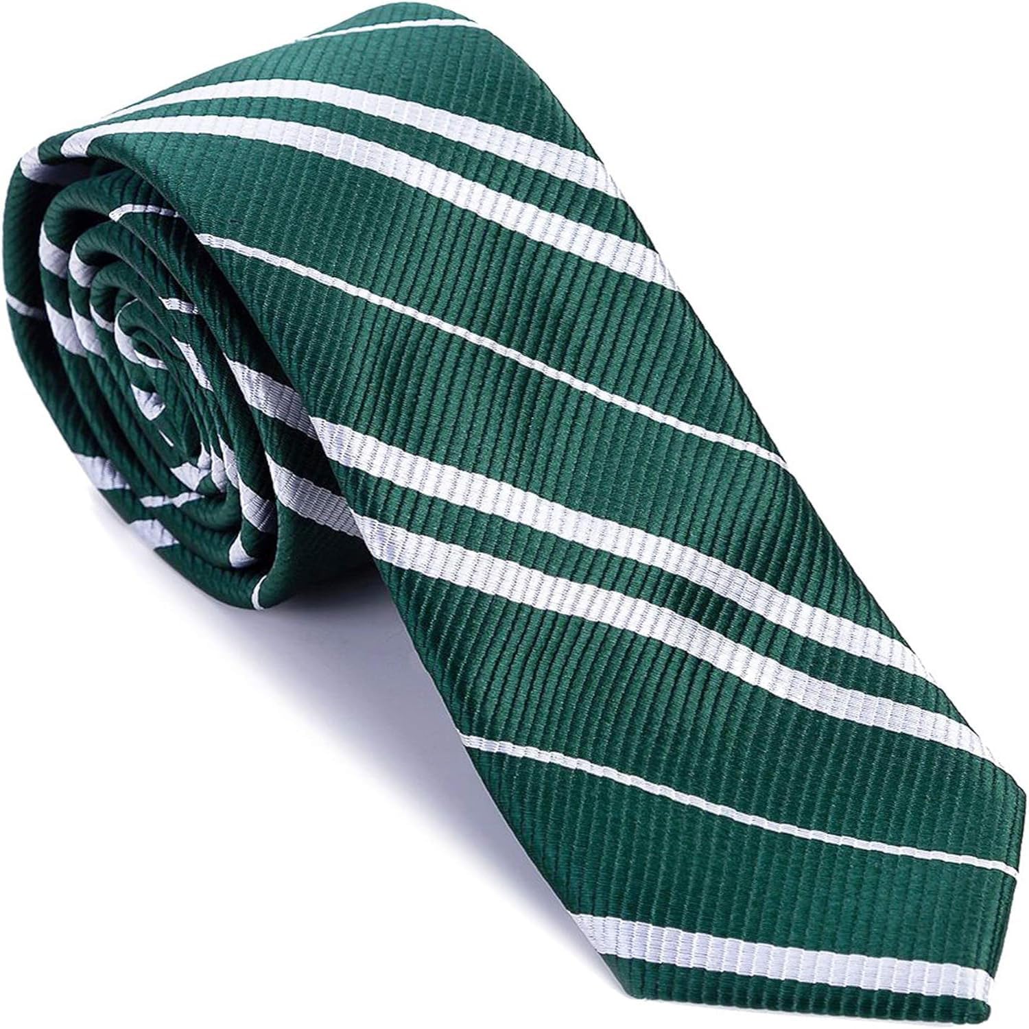 Wizard Cosplay Tie for Halloween Dress Up Themed Party Costume Accessory, Unisex Striped Necktie for Adults &Teens