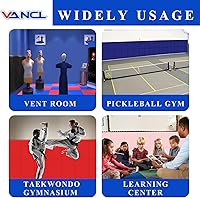 Vista 6 de Acolchado de pared para gimnasio, almohadilla de pared para niños, acolchado de pared de 2" de espesor, acolchado de pared para protección de 4