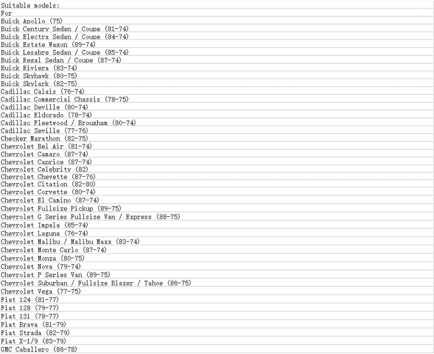 Ignition Control Module, car Ignition Module Ignition Control Module, for Buick, for Cadillac, for Jeep, for Peugeot, for Pontiac 10482820 1875990 Replace