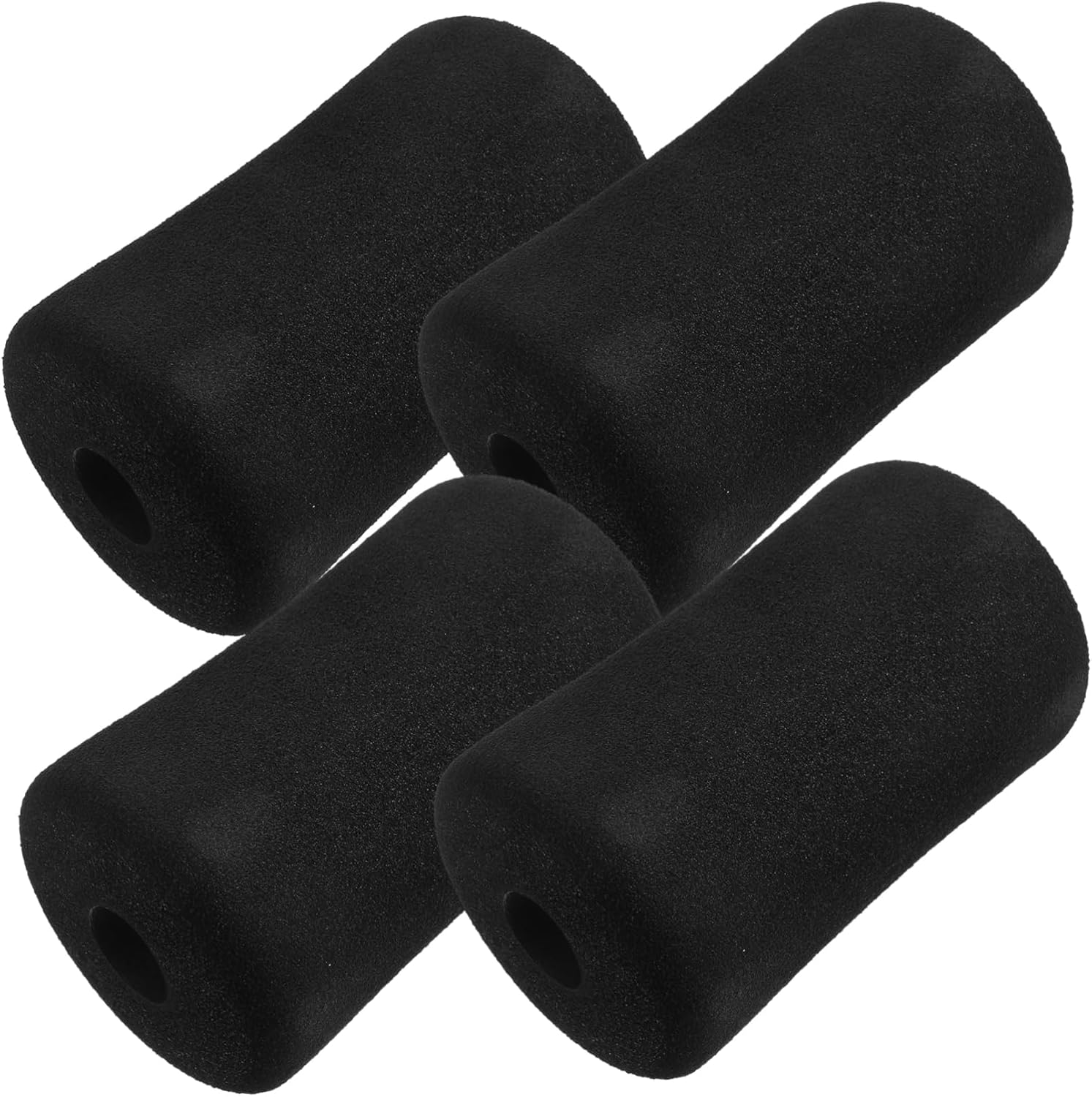4pcs Foam Leg Extension Machine Covers Replacement Pads for Gym Equipment Soft Cushioned Foot Pads for Workout Comfort and Flexible Exercise Roller Foam Sleeves