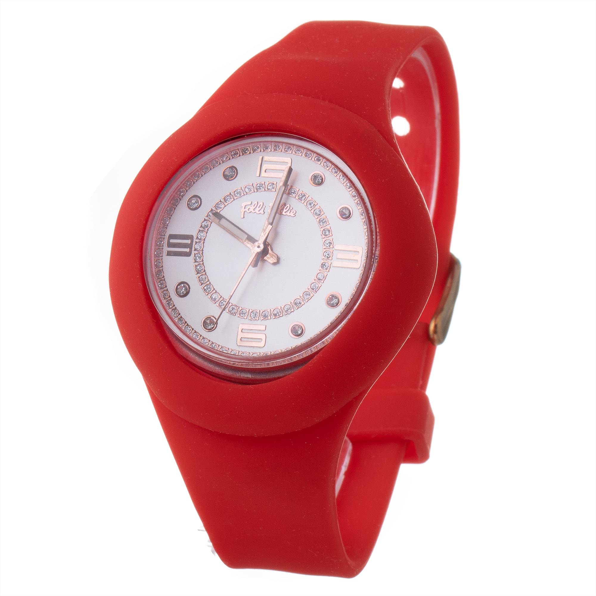 Folli Follie Automatic Watch with Metal Strap wf13p020zsr